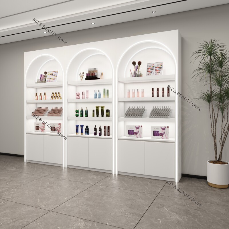 Office Furniture Images - Luksusowa szafka ekspozycyjna do salonu kosmetycznego