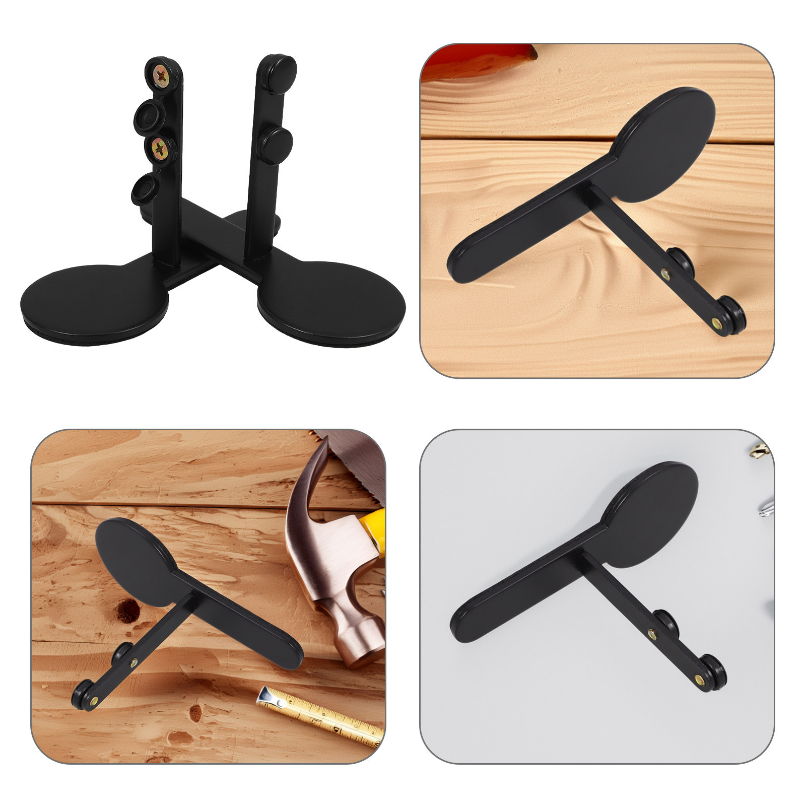 Pegboard Office Organizer - Zestaw uchwytów do tablic perforowanych, metalowy,