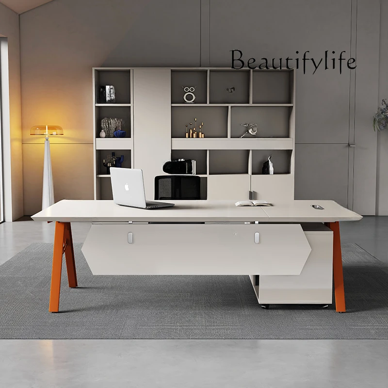 Office Furniture Jb - Biurko biurowe JB Asthetic Minimalistyczne Wielofunkcyjne