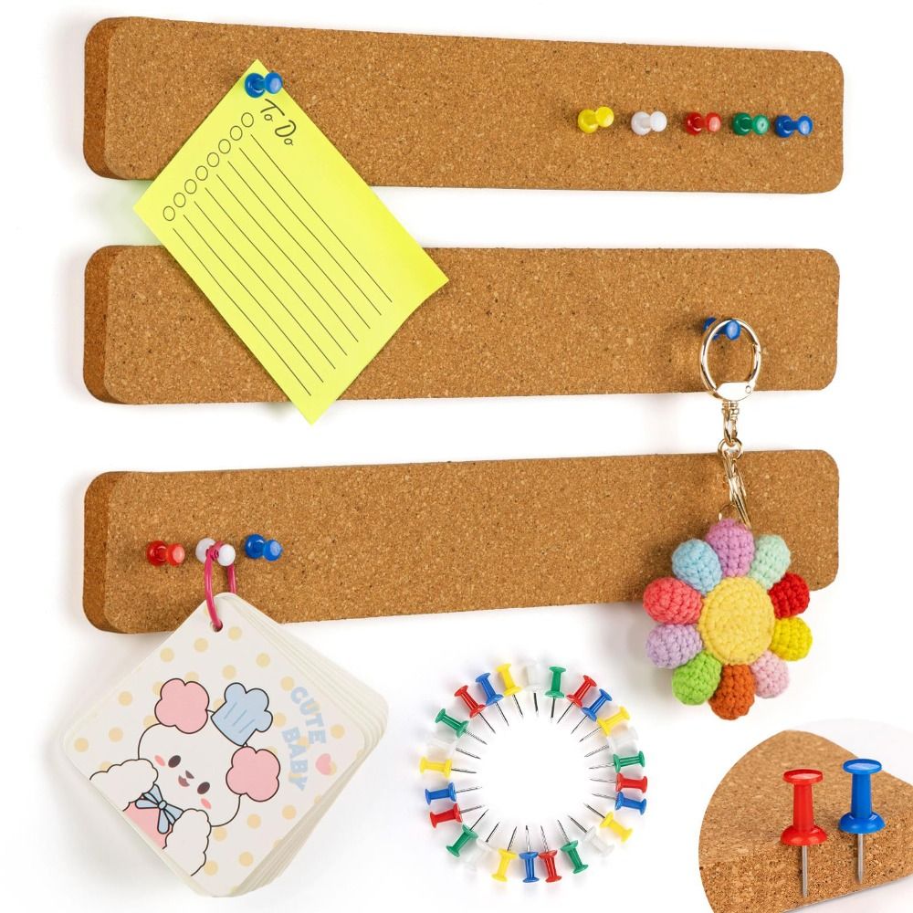 Bulletin Board Cork - Tablica korkowa samoprzylepna z materiału korkowego,
