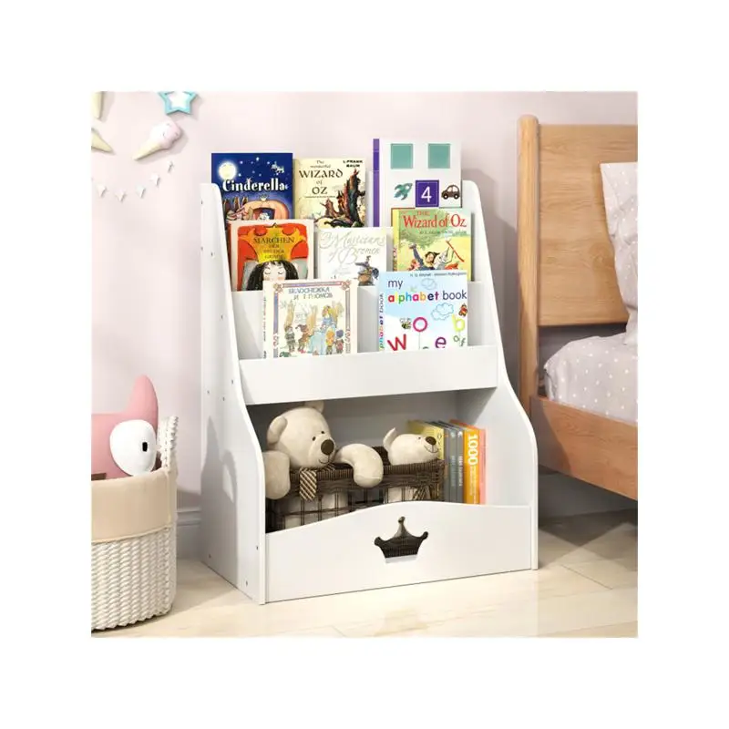 Bookshelf 5 Tier - 3-poziomowy regał na książki i zabawki,
