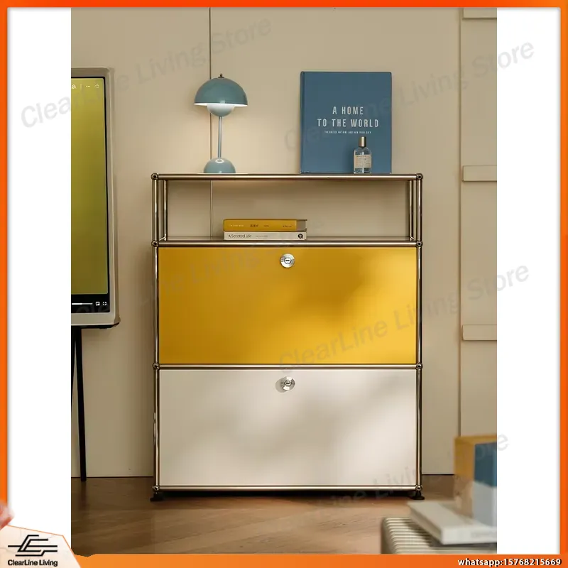 Office Furniture And Equipment - Szafka ze stali nierdzewnej, metalowy kredens,