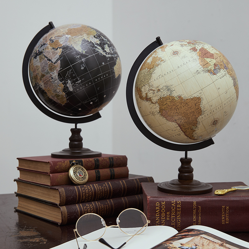 Office Furniture Wholesale - Świat Globo Mapa vintage europejski glob