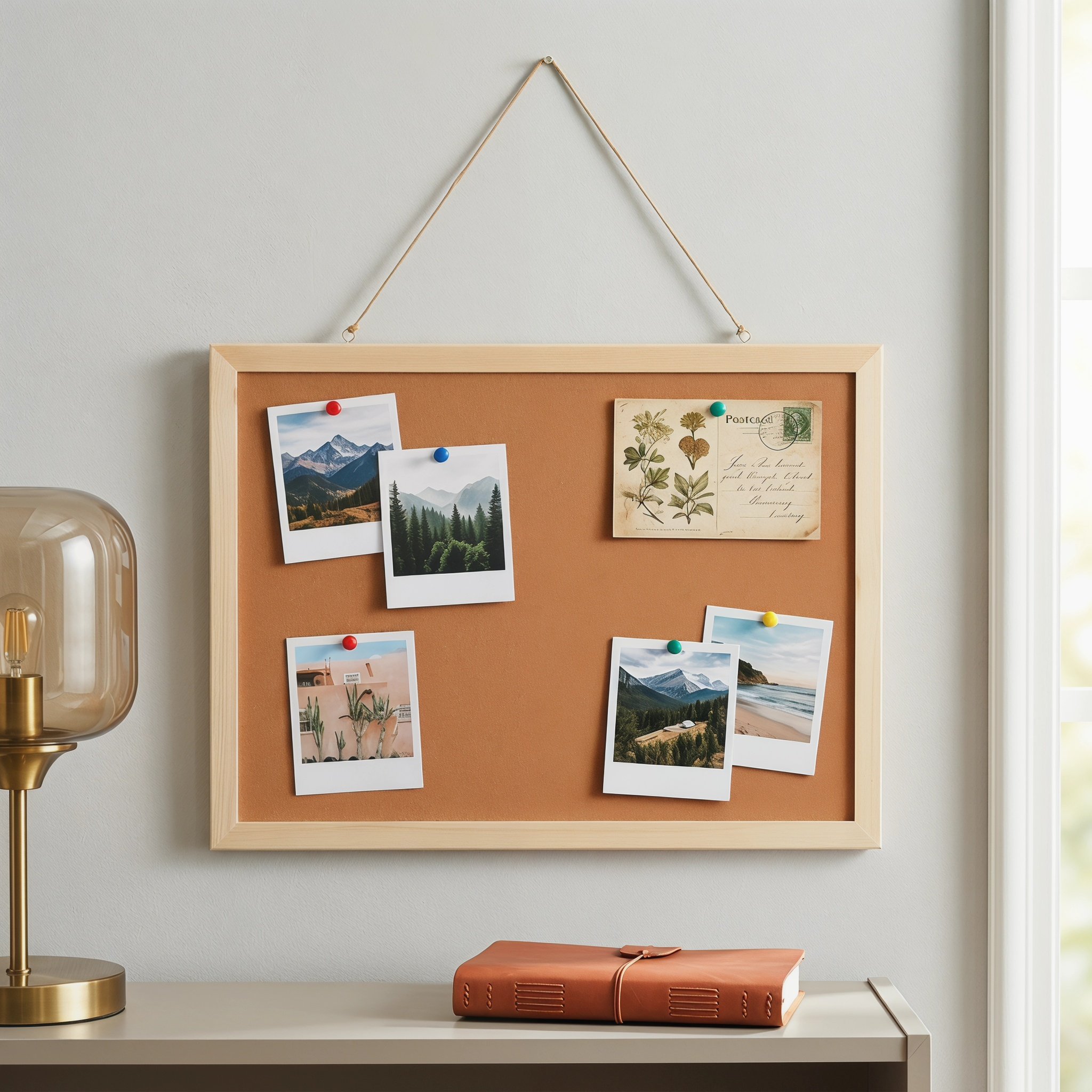 1 zestaw małych drewnianych ta – Bulletin Board Cork recenzja i cena