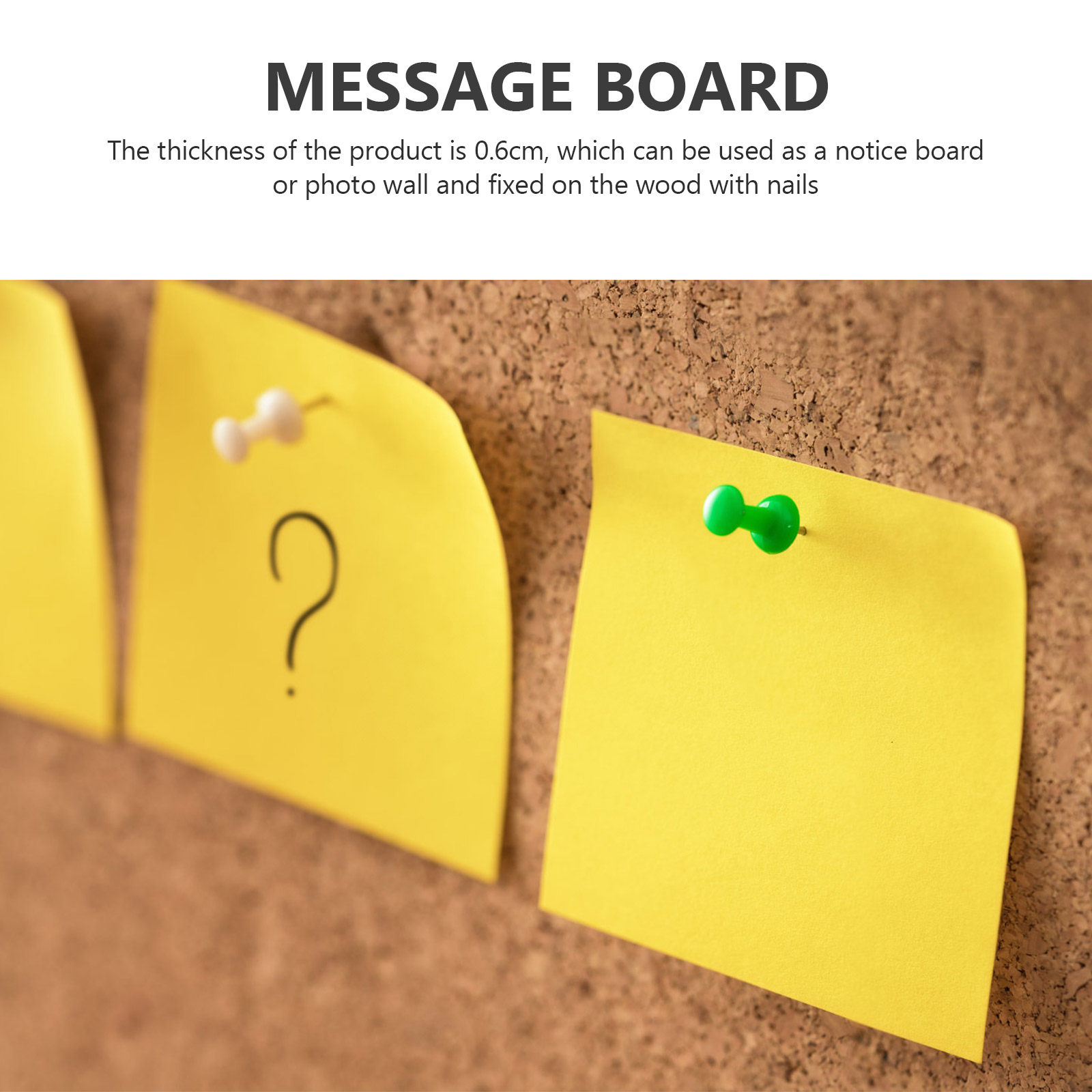 2 szt. Korkowe tablice, drewni – Bulletin Board Cork recenzja i cena