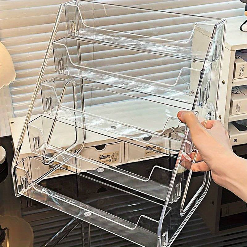 3/5-poziomowy akrylowy regał n – Bookshelf 5 Tier recenzja i cena