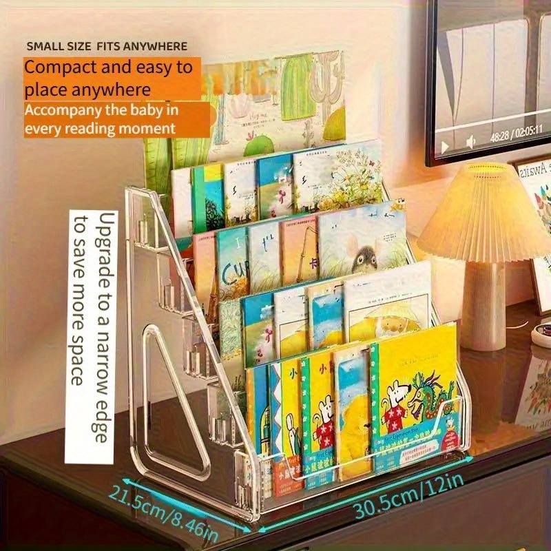 3/5-poziomowy akrylowy regał n – Bookshelf 5 Tier recenzja i cena