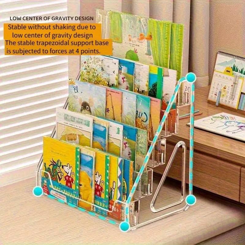 3/5-poziomowy akrylowy regał n – Bookshelf 5 Tier recenzja i cena
