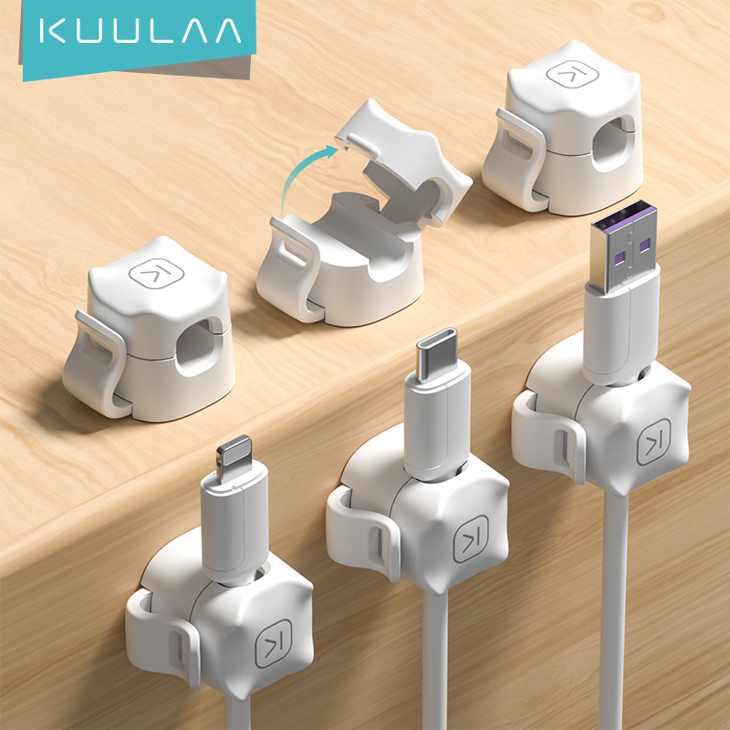KUULAA 3/6 szt. Zacisk do kabl – Pegboard Office Organizer recenzja i cena
