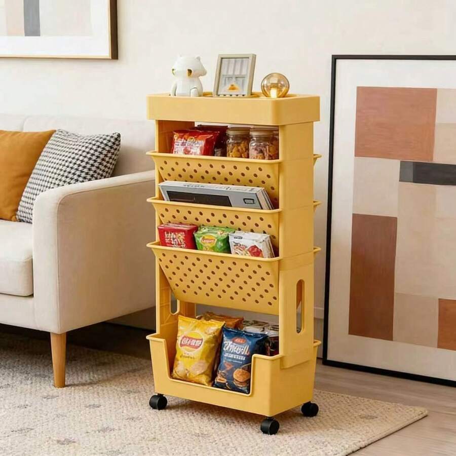 5-poziomowy wózek do przechowy – Bookshelf 5 Tier recenzja i cena