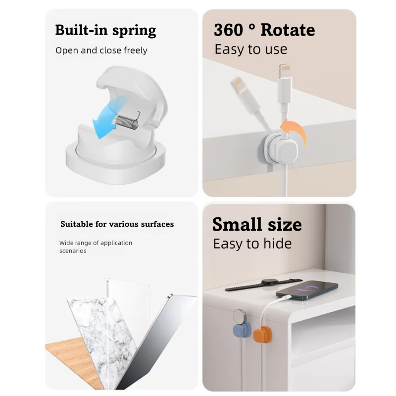 Organizer kabli samoprzylepny  – Pegboard Office Organizer recenzja i cena