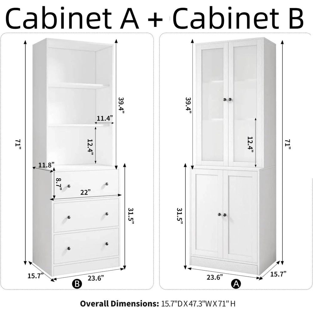 Regał o wysokości 71 cali z mi – Bookshelf 5 Tier recenzja i cena