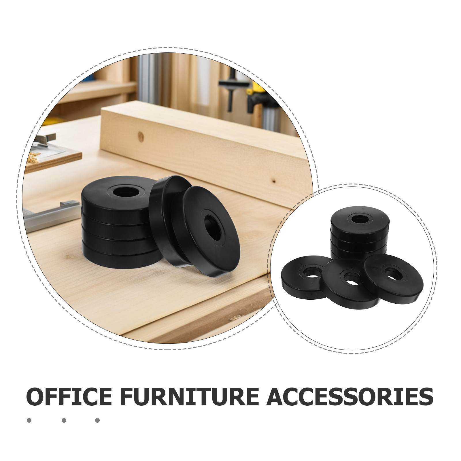 12 szt. antypoślizgowych okrąg – Office Furniture And Equipment recenzja i cena
