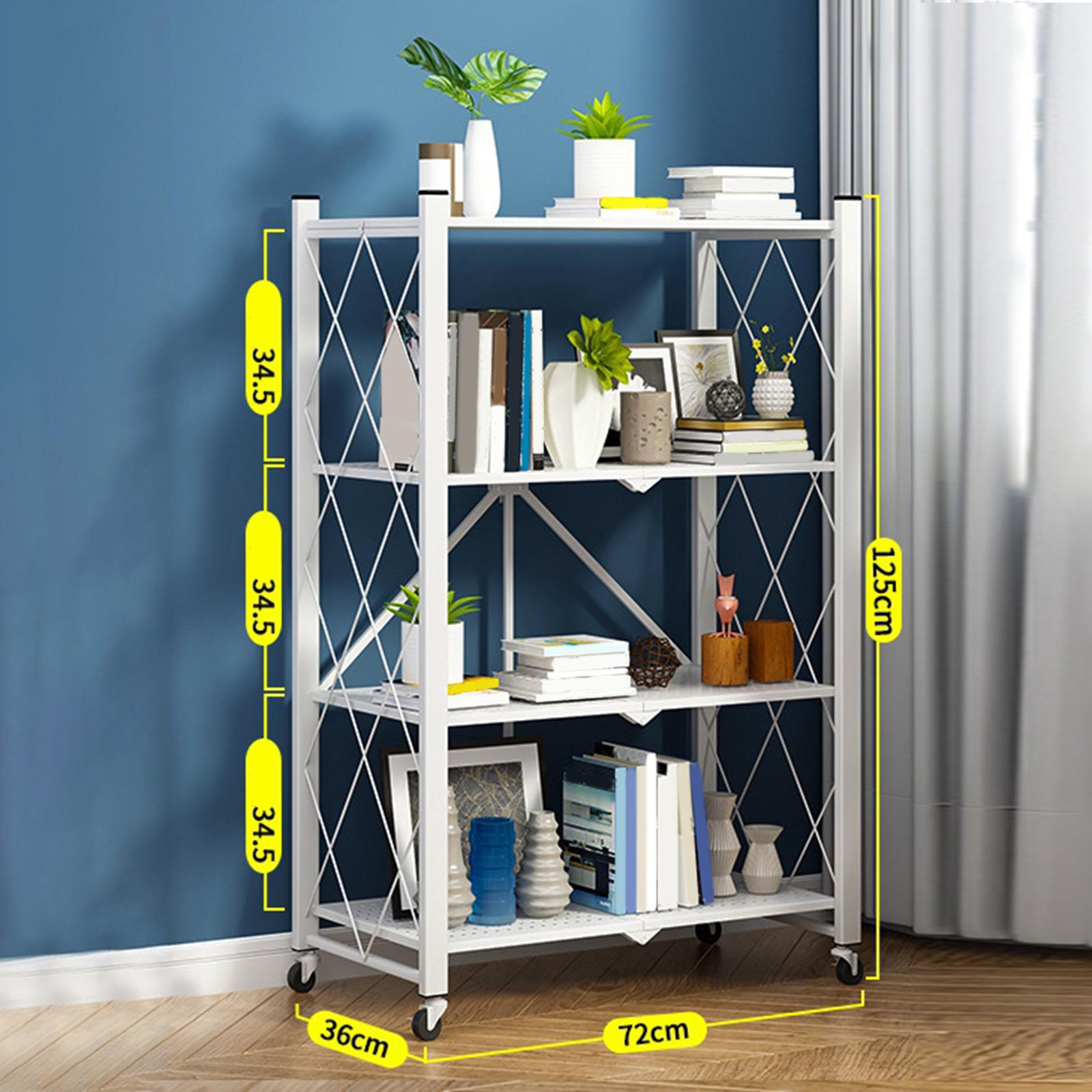 Wózek z przesuwanymi półkami d – Bookshelf 5 Tier recenzja i cena