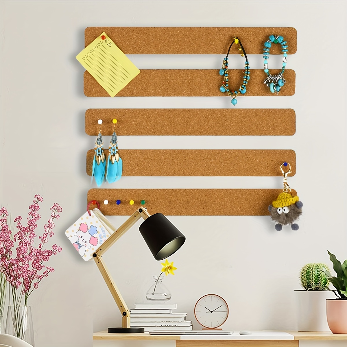 Długie paski korkowe, filc kor – Bulletin Board Cork recenzja i cena