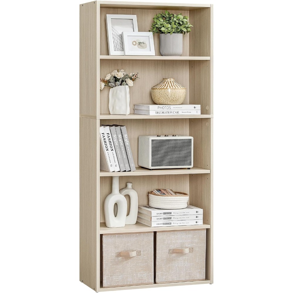 VASAGLE CUSTOS Collection - Pó – Bookshelf 5 Tier recenzja i cena