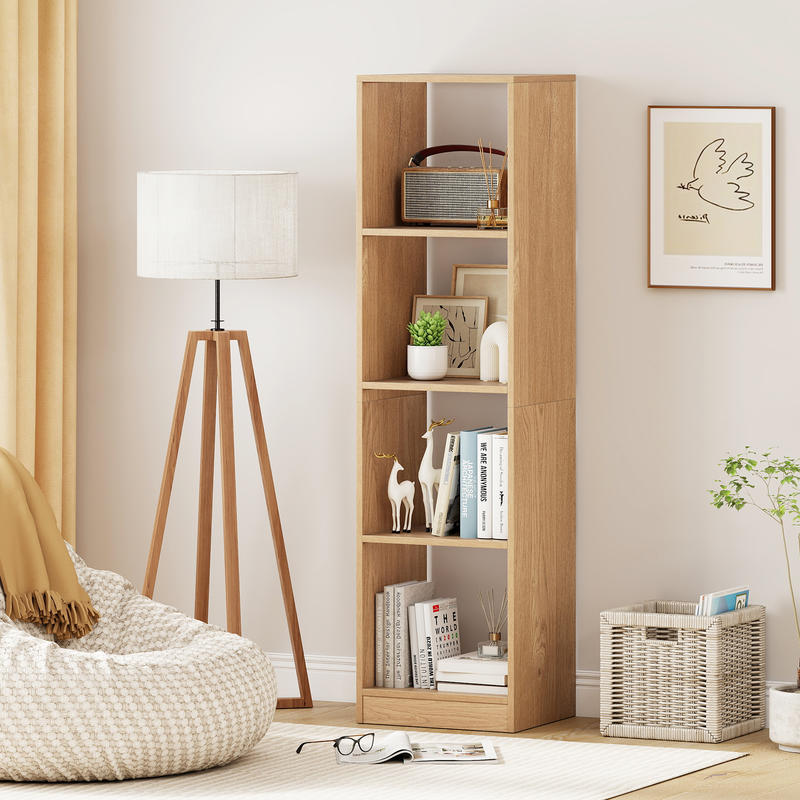 5-poziomowy wąski regał na ksi – Bookshelf 5 Tier recenzja i cena