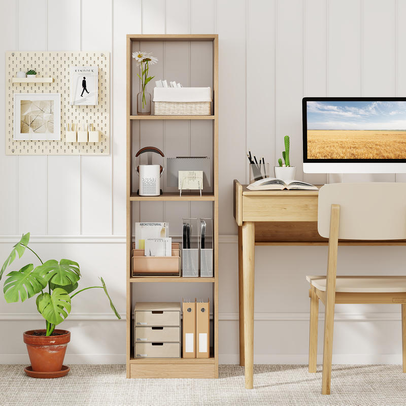 5-poziomowy wąski regał na ksi – Bookshelf 5 Tier recenzja i cena